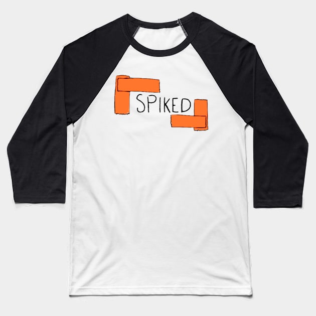 SPIKED Baseball T-Shirt by notastranger